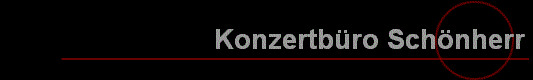 Konzertbüro Schönherr Logo Header
