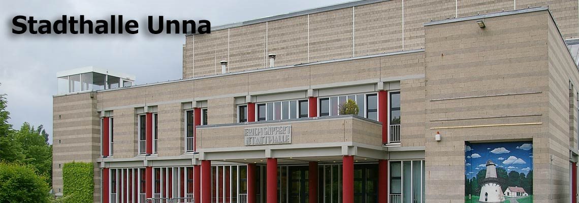 Stadthalle Unna Header