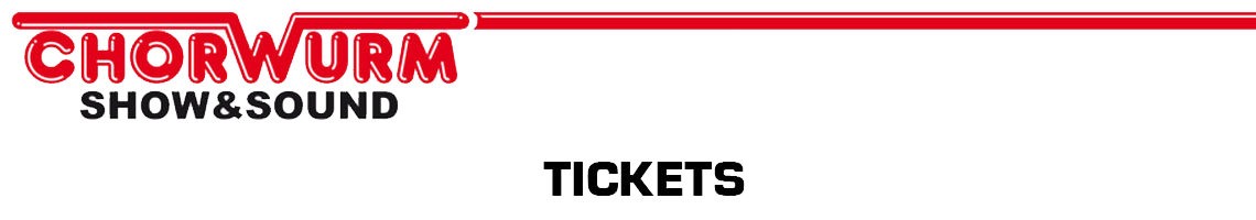 Chorwurm Show & Sound Header