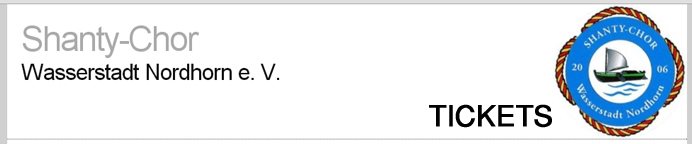 Shanty-Chor Wasserstadt Nordhorn e.V. Header