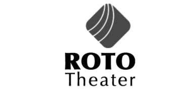 Roto Theater Logo schwarzweiß