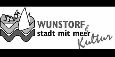 Stadt Wunstorf Logo schwarzweiß