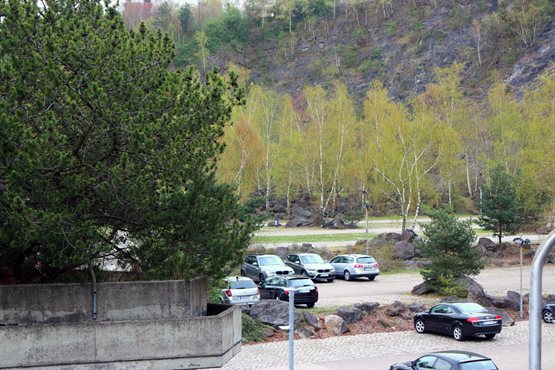 Parkplatz der Stadthalle Hagen