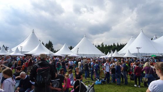 Festivalgelände von KulturPur