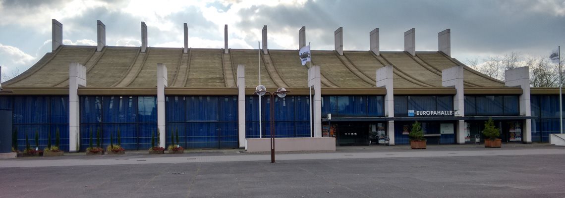 Europahalle Castrop-Rauxel - Außenansicht