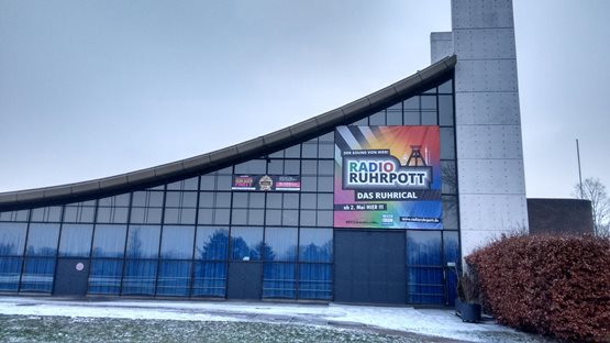 Europahalle Castrop-Rauxel - Außenansicht