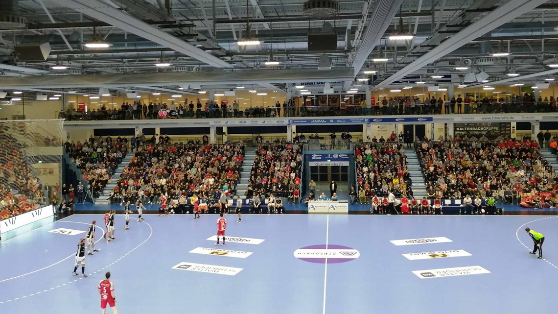 Schwalbe-Arena, TuS Ferndorf - HSV