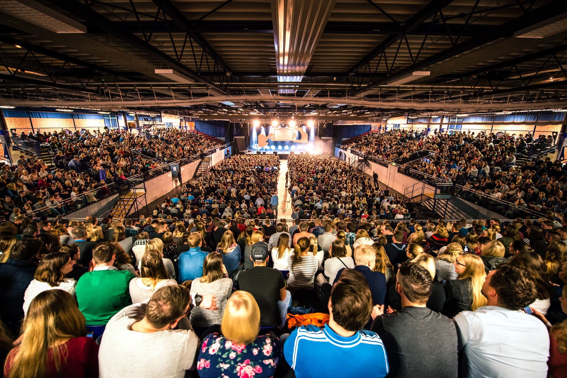 EMS-Halle Innenansicht