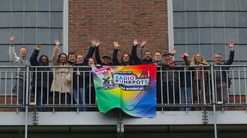 Gruppenbild auf Turm