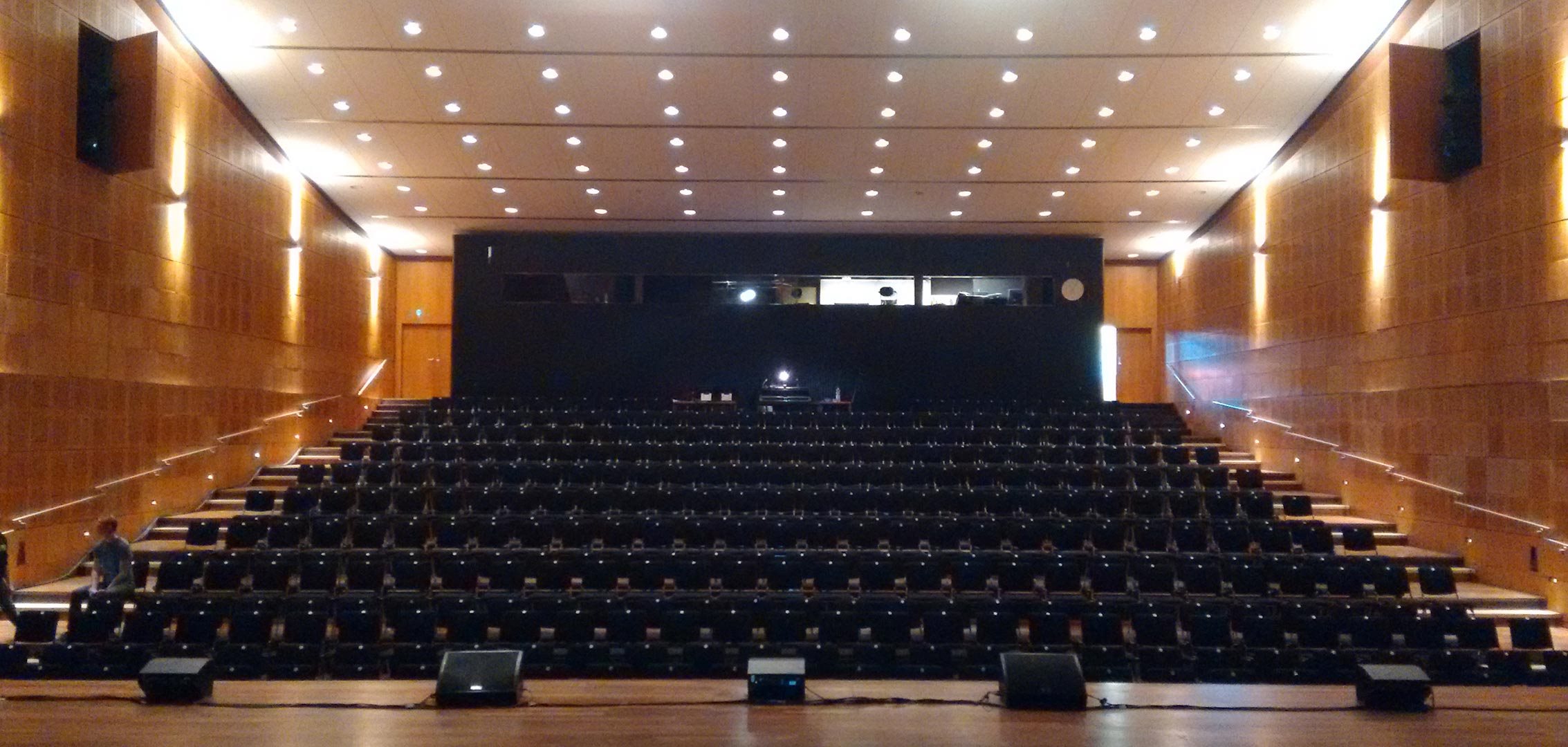 Theatersaal in der Stadthalle Castrop-Rauxel