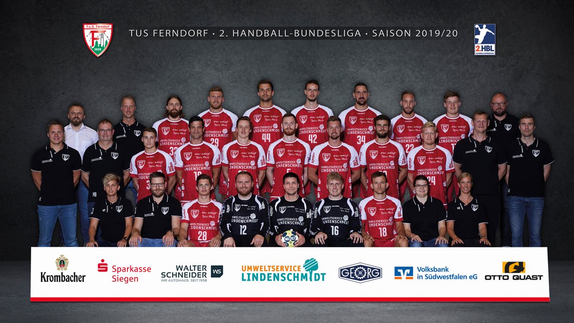 Mannschaftsfoto TuS Ferndorf