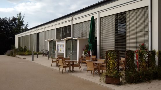 Wandelhalle Außenansicht