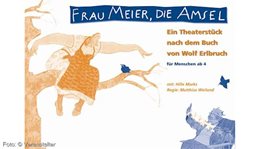 Logo Frau Meier, die Amsel