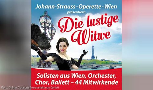Die lustige Witwe Joh.-Strauß-Operette-Wien
