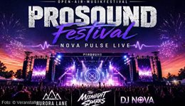 Logo ProSound Festival - Nova Pulse live