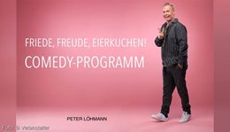Logo PETER LÖHMANN: Friede, Freude, Eierkuchen
