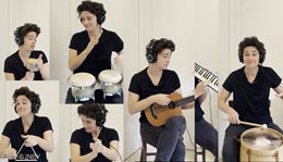 Logo Die Perkussionskünstlerin INBY