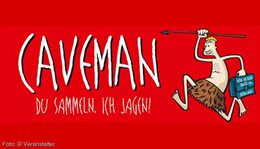 Logo CAVEMAN - Du sammeln, ich jagen!