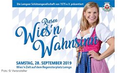 Logo Oktoberfest Riesen Wies´n Wahnsinn